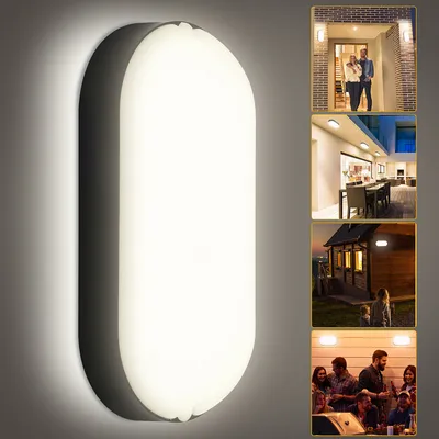 Produktbild von Aopunly LED Feuchtraumleuchte 15W 8x Wasserdicht Deckenleuchten IP54 Wasserdicht Lampe Garage Keller