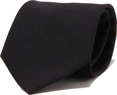 Produktbild von 8818J cravatta uomo MESSORI black silk tie man
