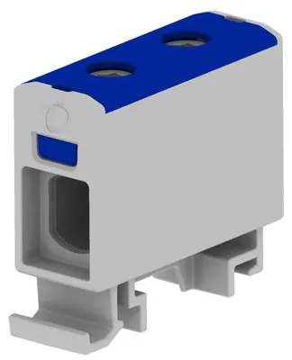Productafbeelding van Morek lasklem voor kabels, 1,5-16mm², blauw, 2-gaats, 1-polig