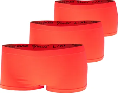 Produktbild von Yenita® Seamless Pantys 3er Set, Microfaser L/XL neon orange