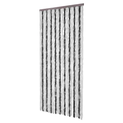 Immagine prodotto di Zanzariera Grigio e Bianco 90x220 cm Ciniglia