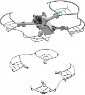 Zdjęcie produktu dla Osłona Śmigieł Ochrona na Śmigła 4szt. do drona DJI MINI 3 PRO / MM3-KC407-GY