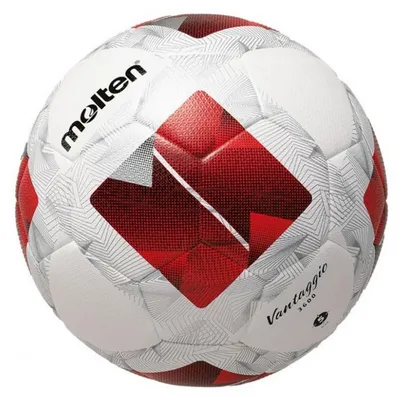 Immagine prodotto di Molten - Pallone da calcio "Vantaggio" PP3576 (5) (bianco/rosso)
