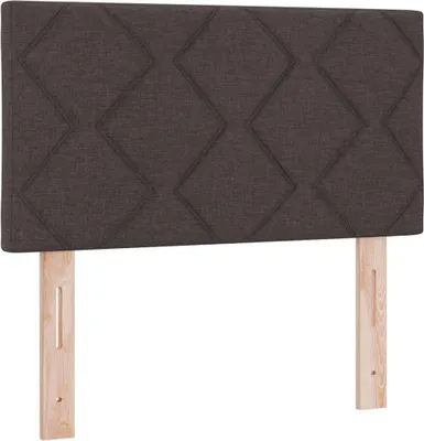 Immagine prodotto di vidaXL Testiera marrone scuro 80 cm Tessuto