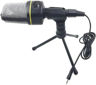 Image de Kit micro pour gaming avec équipement de podcast, format mini, en métal, pour ordinateur portable, micro pour PC