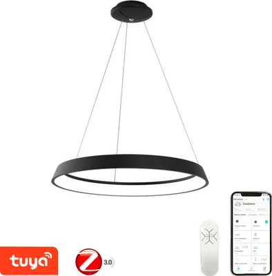 Obrázek produktu pro Immax NEO LIMITADO Smart závěsné svítidlo 60cm 39W černé Zigbee 3.0