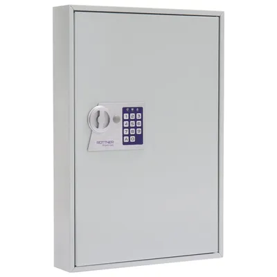 Obrázok produktu pre Rottner S50 EL skrinka na kľúče šedá | 	Elektronický zámok | 38 x 55 x 8 cm