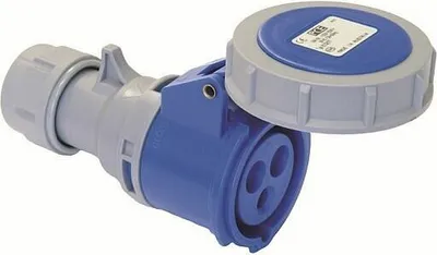 Produktbild von PCE Kupplung 16A 3p 6h IP67 Turbo Twist