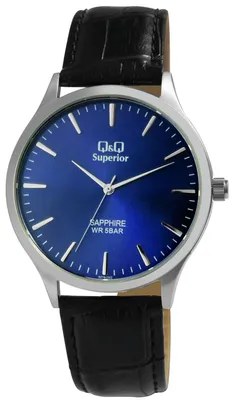 Produktbild von Q&Q Uni Armbanduhr silberfarbig, 5 ATM