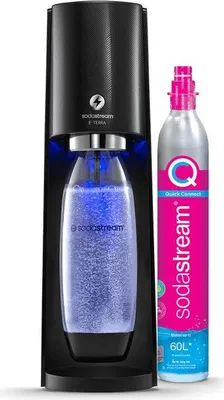 Zdjęcie produktu dla SodaStream E-Terra, Metal, Plastik, Czarny, 127 mm, 195 mm, 426 mm, 1 l