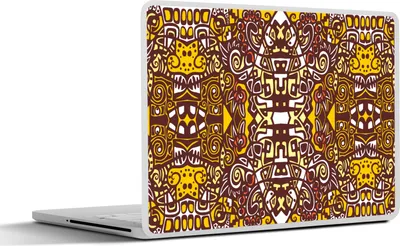 Produktbild von MuchoWow® Laptop Aufkleber Sticker Cover Muster - Azteken - Mexiko 30x21 cm - Sticker für Laptop - Selbstklebend
