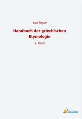 Obrázek produktu pro Handbuch der griechischen Etymologie