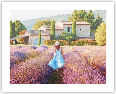 Produktbild von Poster - Poster ohne Rahmen - Boho Heidekraut Frau - 50x40 cm - Wand Bild - Wanddeko - Wandbilder - Kunstposter - Wandposter - Bilder - Kunstdruck - Wanddekoration - Wandbild - P2XAA50x40-4420