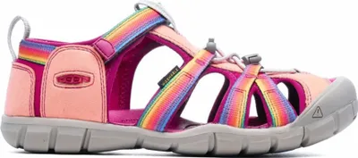 Produktbild von Keen Mädchen Riemchensandalen SEACAMP II CNX 27593-33, 27593-34, 27593-35, 27593-36, 27593-37, 27593-38 KEE-1027421 Rainbow/Festival Fuchsia 37
