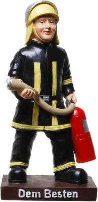 Produktbild von Funny Beruf - Figur Feuerwehrmann - Dem Besten