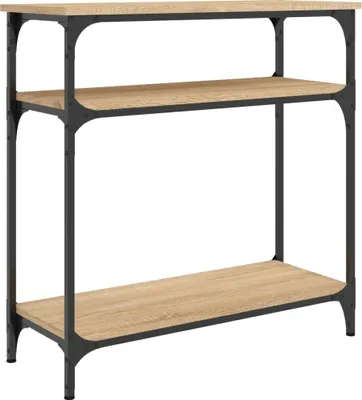 Obrázek produktu pro Konzolový stolek dub sonoma 75 x 29 x 75 cm kompozitní dřevo