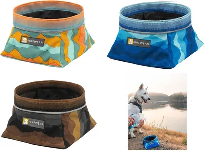 Produktbild von Ruffwear Quencher Bowl, Farbe:Spring Mountains