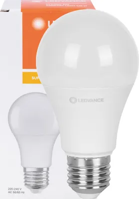 Produktbild von LEDVANCE LED CLASSIC Lampe gefrostet 9.4W 927 gefrostet E27 806lm 2700K warmweiss 97Ra wie 60W 4099854075421