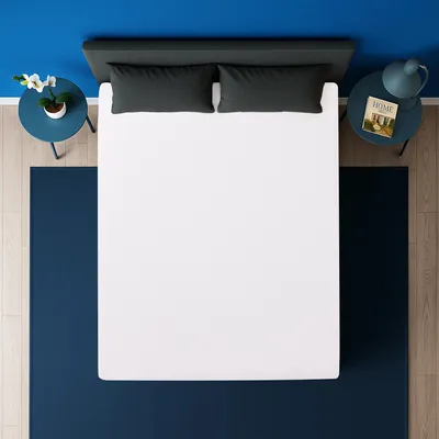 Produktbild von 2-in-1 Komfort Topper 120x200cm - Duo Matratzen-Topper mit Gel-Memory-Schaum, Mesh-Seiten & Elastikbändern – Ideal für Seiten-, Rücken & Bauchschläfer
