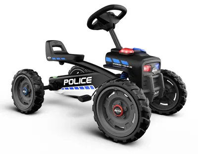 Kinder-Tretauto Buzzy Politie, 4-Rad-Skelter, ab 2 Jahren