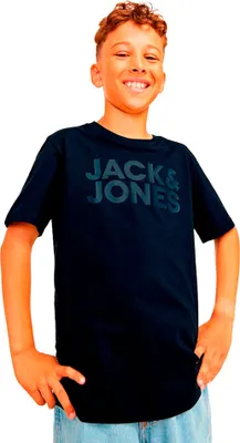 Produktbild von Jack & Jones Corp Logo Kurzarm-t-shirt Blau 16 Years Junge Blau 16 Years