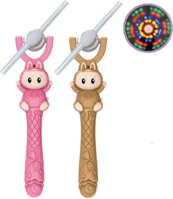 Image de Moulin à vent lumineux LED pour enfants, 36 cm - couleur aléatoire