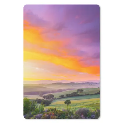 Obrázek produktu pro Podložka pod myš - Toskánsko - Krajina - barevná - 18x27cm - Podložka pod myš