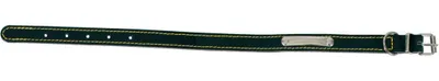 Produktbild von Einfacher schwarzer Hundehalsband Pique 45 34 bis 40