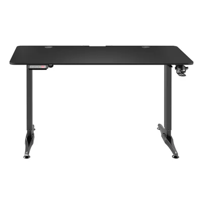 Produktbild von Huzaro Schreibtisch elektrisch Hero 8.5 Gaming Tisch Computertisch höhenverstellbar 140x60cm LedBedienpanel Speicher Schwarz