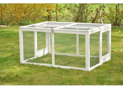 Zdjęcie produktu dla Wybieg dla królików - Zewnętrzny - Rozszerzalny - 120 x 90 x 60 cm