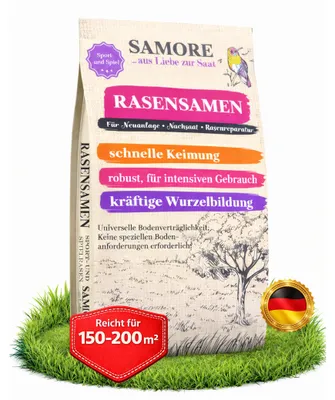 Produktbild von 5 kg Rasensamen Sport- und Spielrasen