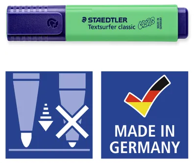 Obrázok produktu pre Staedtler Textsurfer classic 364 C, 1 kusov, Zelená