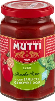 Produktbild von Tomatensauce mit Basilikum Sugo semplice con Basilico 280g - Mutti
