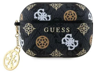 Image de Guess Airpods Pro 2 Case - Peony on 4G - Black