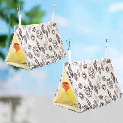 Produktbild von Vogel Winterhaus-Set mit 2 Hangenden Nestern