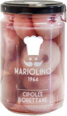 Produktbild von Zwiebeln in Rotweinessig 314 ml. - Mariolino