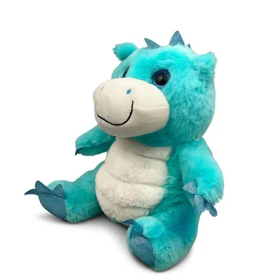 Produktbild von Plüschtier Drache 28 cm Türkis – Weiches Stofftier, Kuscheltier für Kinder