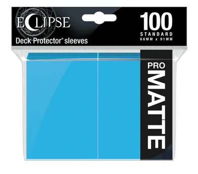 Image de UP Deck Protection ECLIPSE Matte Sky Blue (100ct)
