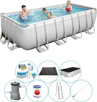 Obrázok produktu pre Bazén vrátane príslušenstva - Bestway Power Steel 488x244x122 cm obdĺžnikový
