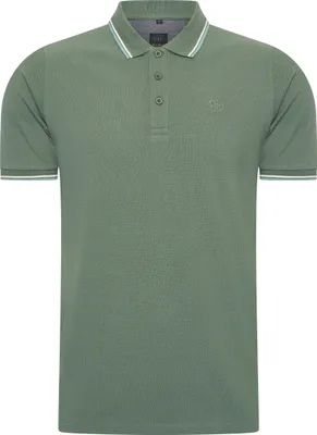 Produktbild von Mario Russo Poloshirt Edward – Herren-Poloshirt – Poloshirts für Herren – Baumwolle – Entengrün – 4XL