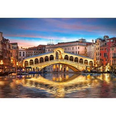 Produktbild von CASTORLAND Puzzle Noční most Rialto, Benátky 1000 dílků