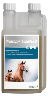 Produktbild von Derbymed Viverosan Komplex B 1 Liter | für Pferde | gesundes Wachstum & Leistung