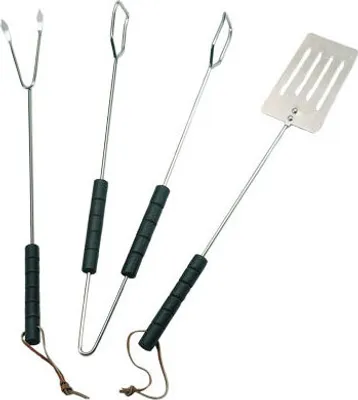 Produktbild von Landmann Grillbest.38cm3-tlg. Verchromt,0101