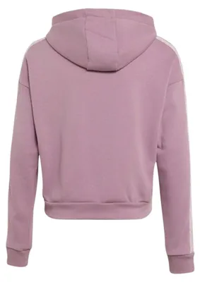 Produktbild von Adidas Mädchen Sportjacke Rosa mit Kapuze und durchgehendem Reißverschluss