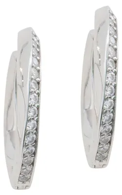 Produktbild von Miamar 05.2100 Damen Creolen Silber Weiß