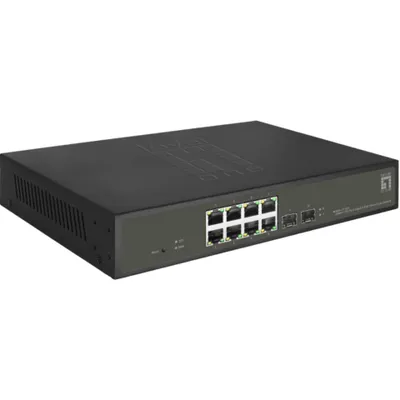 Zdjęcie produktu dla Level One 52090903101 Level One GES-2110P 10-portowy gigabitowy przełącznik PoE
