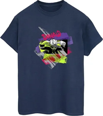 Produktbild von Disney - "Ear Plug" T-Shirt für Damen BI38559 (L) (Marineblau)