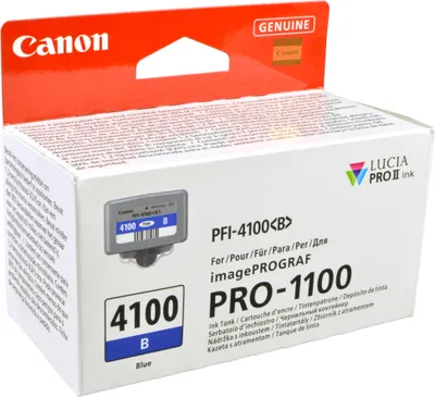 Imagen del producto de Canon 6786C001 Canon PFI-4100 B  blau Druckerpatrone