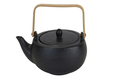 Produktbild von Cosy & Trendy Teekanne Yara Schwarz 1 Liter