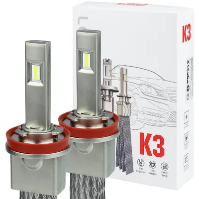 Obrázek produktu pro Sada LED žárovek H11 K3 CSP | 54 wattů | 20 000 lm